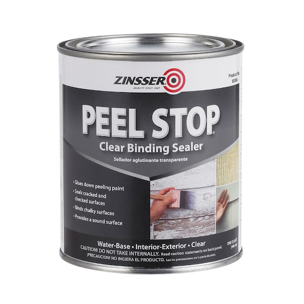 Zinsser Peel Stop Sealer Qt 60004 Zoro